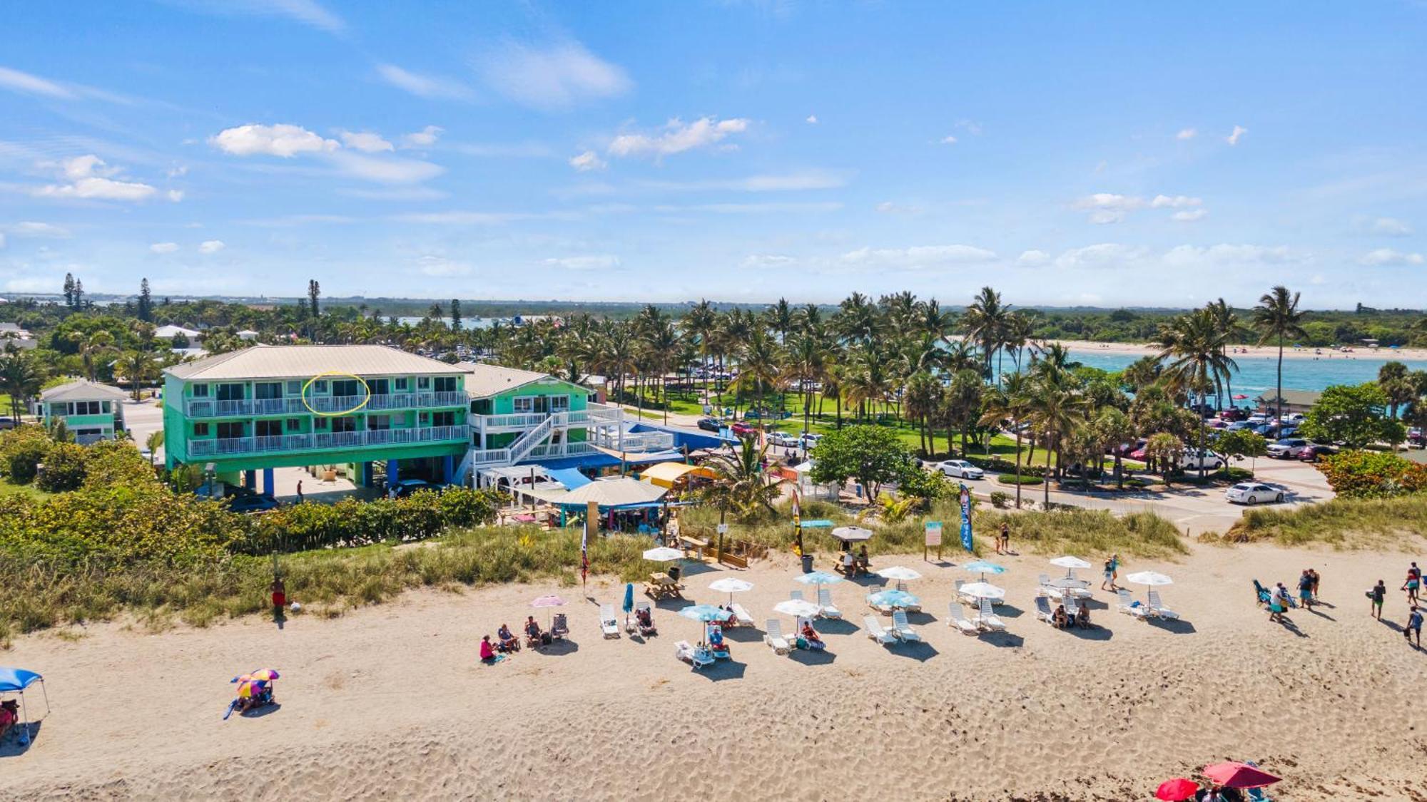 Partial Ocean View Hotel Room- King Bed #1 Fort Pierce Exterior foto